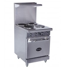 4 Burner 24" Range (Electric) (Royal)